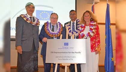 European Investment Bank Opens Regional Office in Fiji