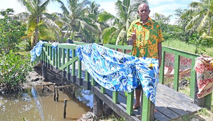 Foot Bridges Ease Villagers’ Struggles