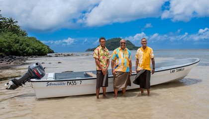 New boat for Taveuni young entrepreneur