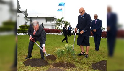 United Nations Head Joins 4 Million Trees Initiative