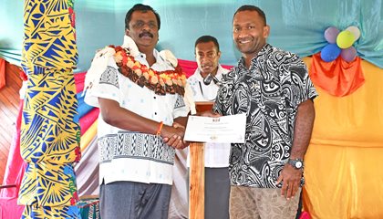 Grant Recipient Urges Fijians To Strive