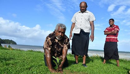 Tree Replanting Helps Village From Climate Change