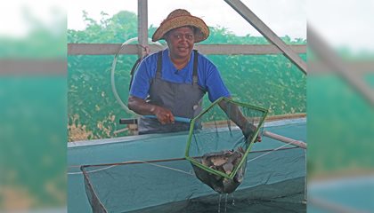 Mother-of-Three Shows Passion For Aquaculture