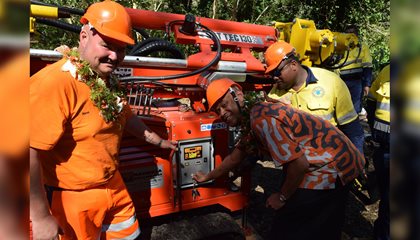 Ministry Staff Trained On Drill Rig