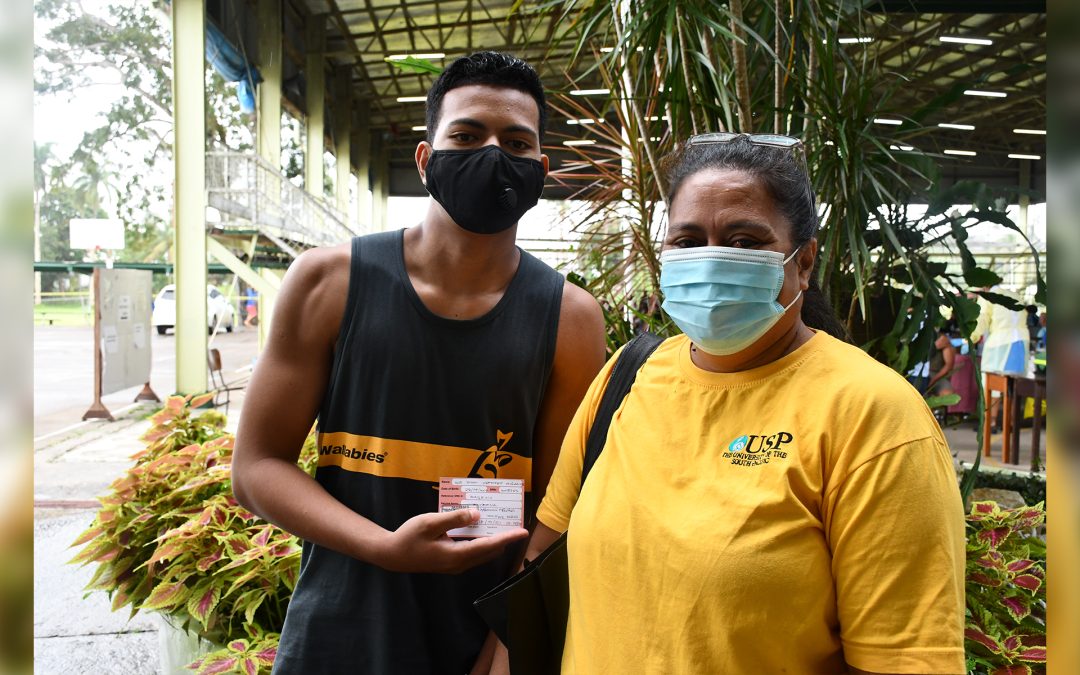 17K Young Fijians Receive COVID-19 Jab