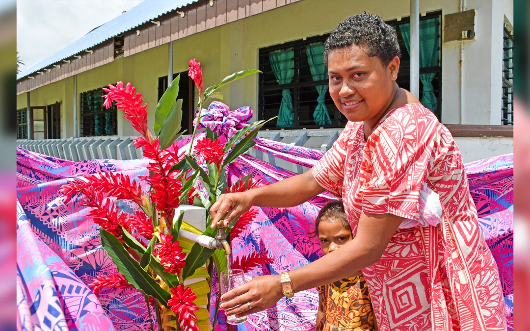 PM Bainimarama Commissions Water Project