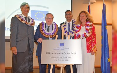 European Investment Bank Opens Regional Office in Fiji