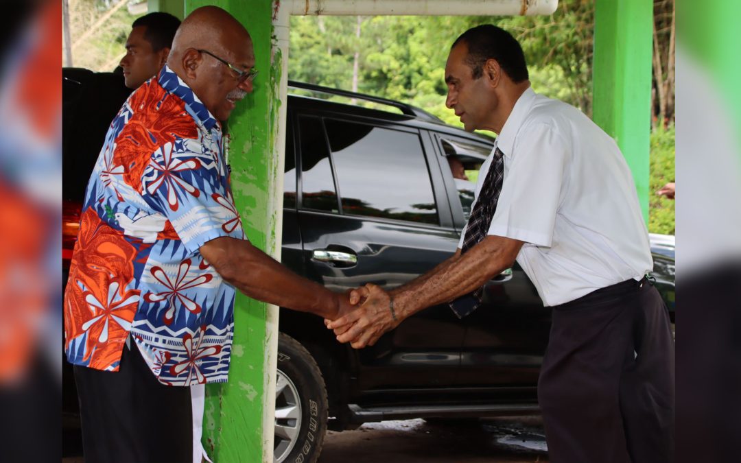 GOVERNMENT DEPARTMENT HEADS IN THE NORTH TRADITIONALLY WELCOME PM RABUKA
