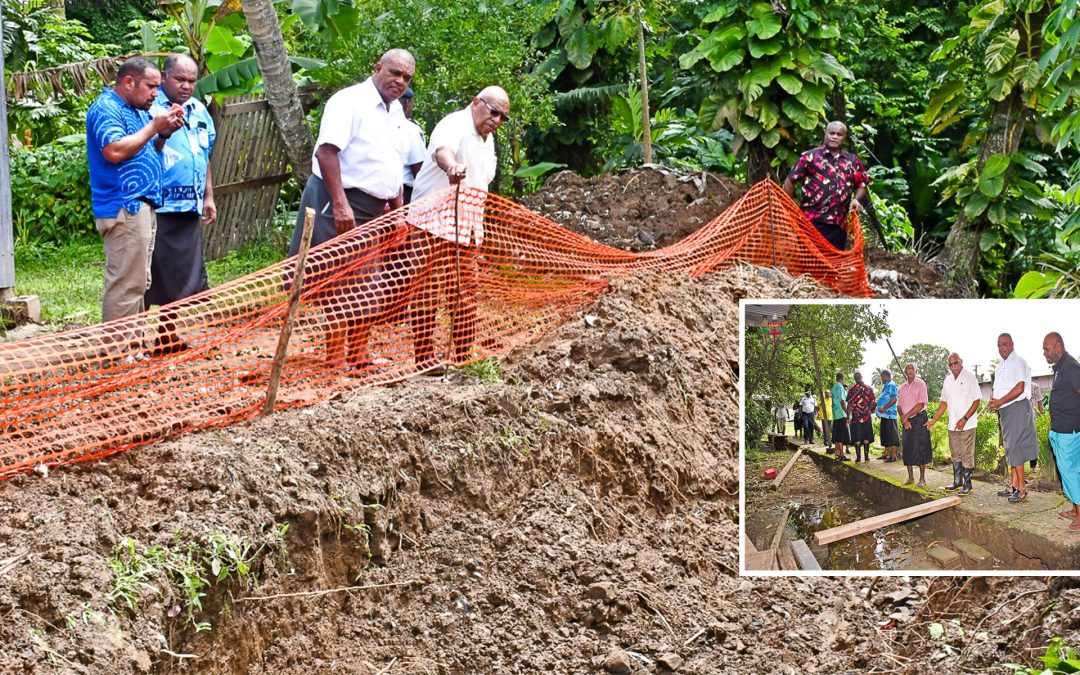 PM RABUKA VISITS FLOOD-AFFECTED AREAS IN THE CENTRAL DIVISION