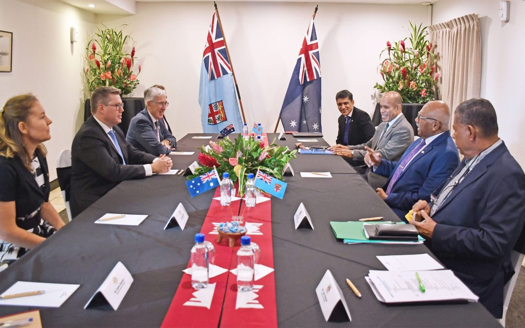 FIJI AND AUSTRALIA BILATERAL MEETING SIGNALS STRONGER COOPERATION