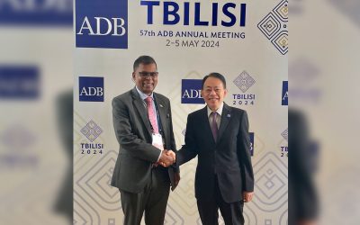 DPM PRASAD ATTENDS 57TH ADB ANNUAL MEETING IN TBILISI, GEORGIA