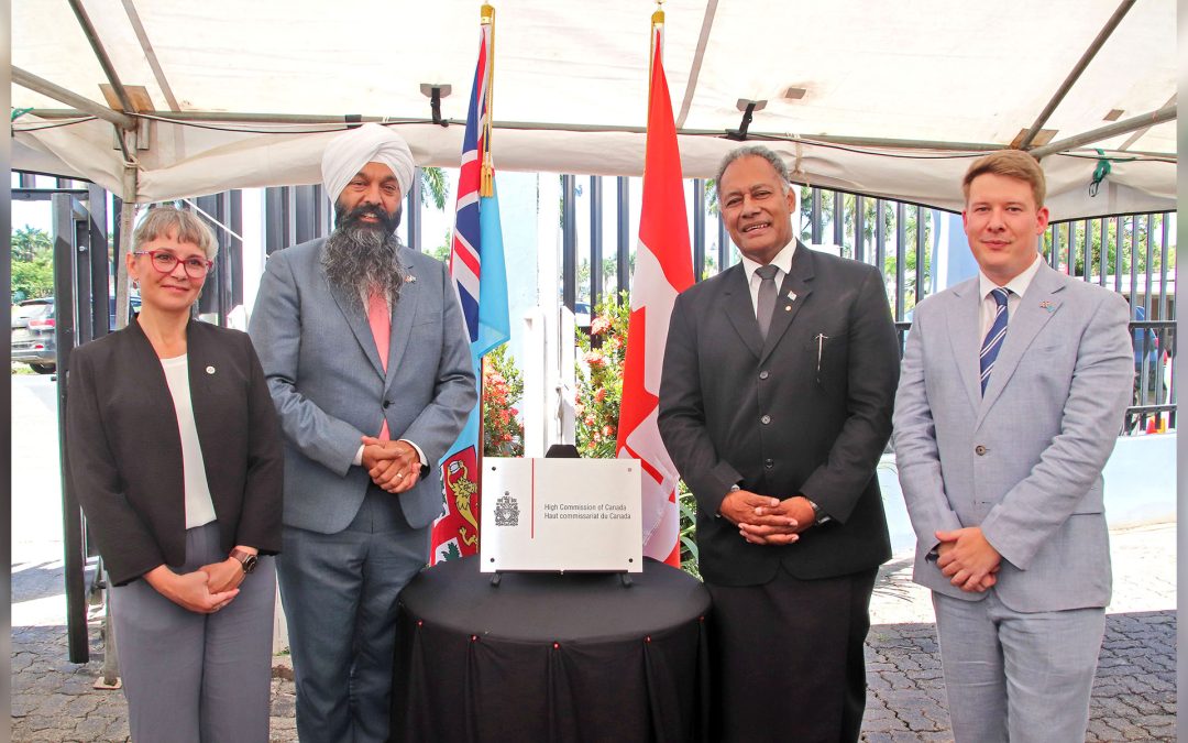 CANADA ESTABLISHES ITS HIGH COMMISSION IN FIJI