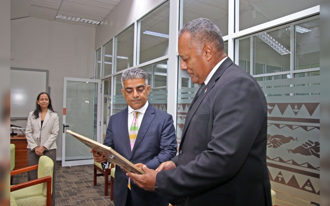 FIJI–UK REAFFIRM RELATIONS: HON. DITOKA HOLDS DISCUSSIONS WITH BRITISH HC