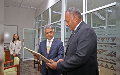 FIJI–UK REAFFIRM RELATIONS: HON. DITOKA HOLDS DISCUSSIONS WITH BRITISH HC