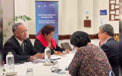 HON DITOKA MEETS HON. EDWIN TONG SC, MINISTER FOR LAW AND SECOND MINISTER FOR HOME AFFAIRS OF SINGAPORE