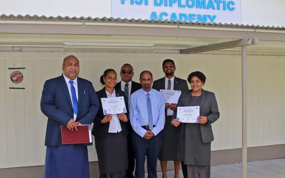 FIRST-EVER DIPLOMATIC TRAINING COMPLETED AT THE FIJI DIPLOMATIC ACADEMY