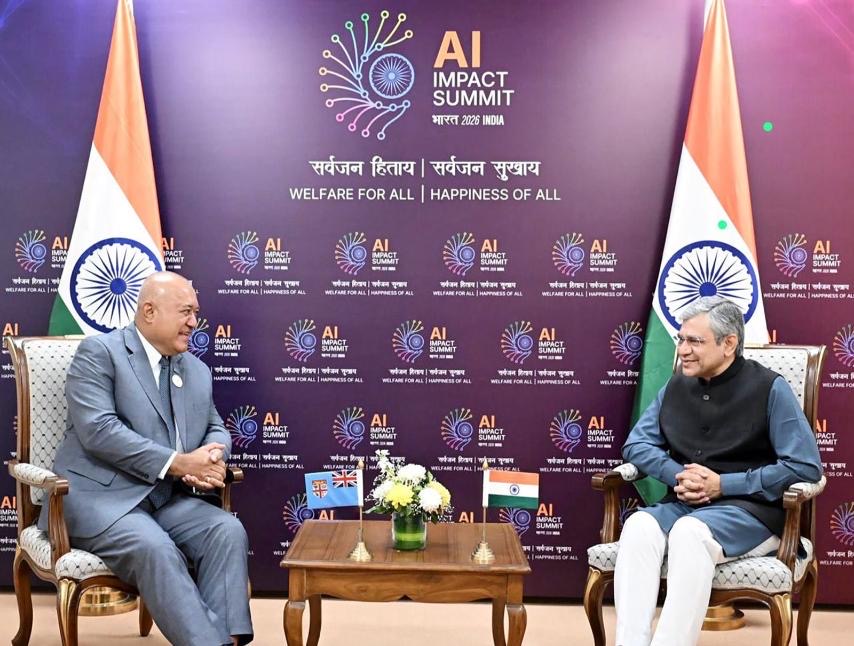 FIJI AND INDIA DEEPEN DIGITAL PARTNERSHIP AT AI IMPACT SUMMIT