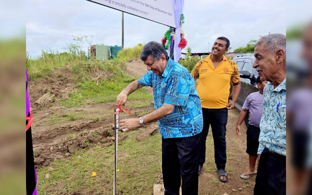 GOVERNMENT DELIVERS CLEAN WATER TO WAIQALIQALI SETTLEMENT IN SIGATOKA