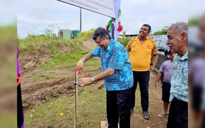 GOVERNMENT DELIVERS CLEAN WATER TO WAIQALIQALI SETTLEMENT IN SIGATOKA