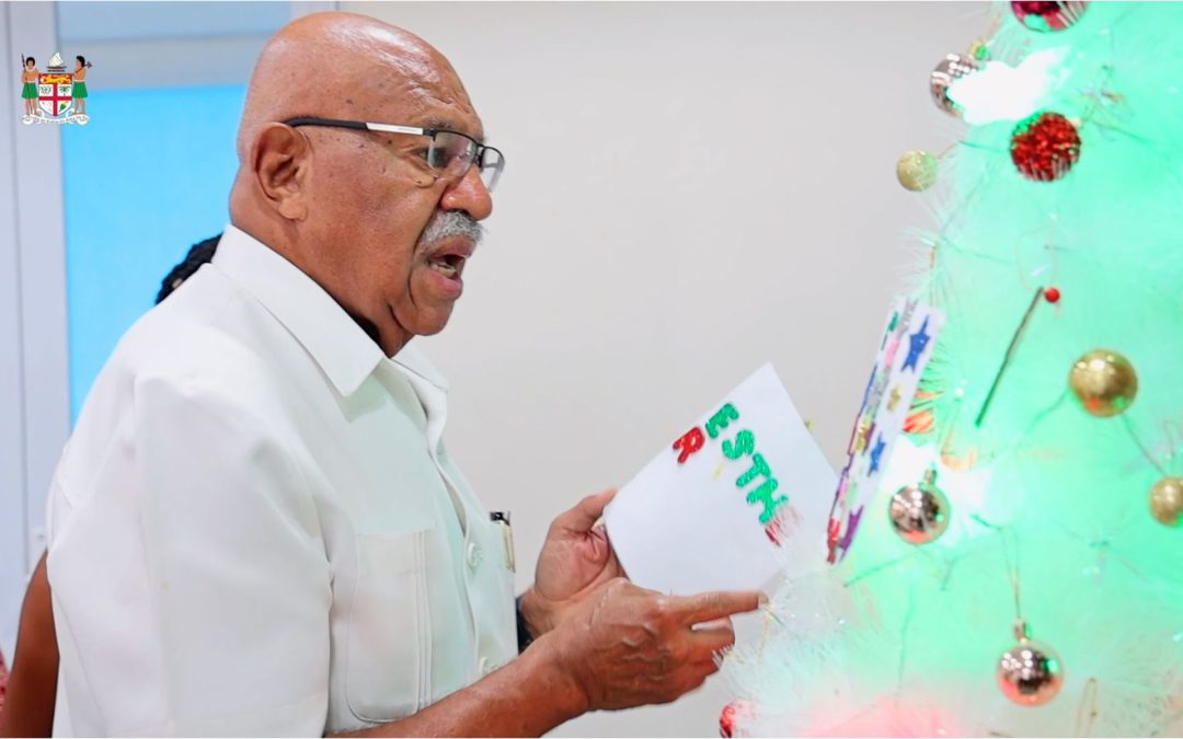 2025 CHRISTMAS MESSAGE BY THE PRIME MINISTER, HON. SITIVENI RABUKA