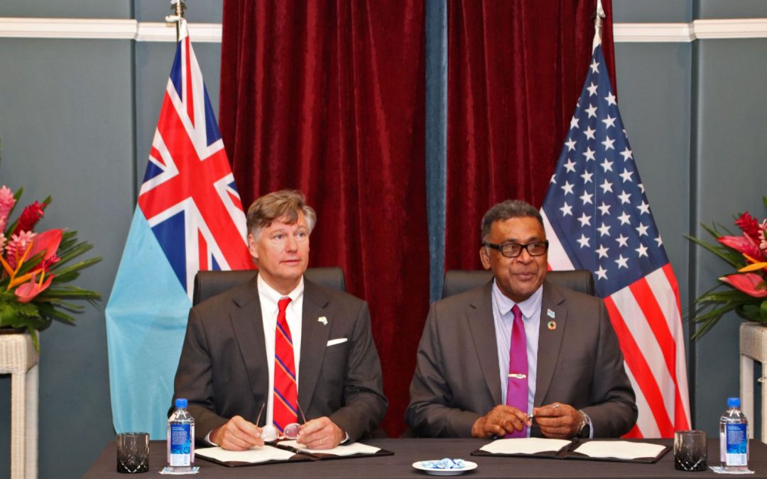 FIJI AND U.S. STRENGTHEN ECONOMIC PARTNERSHIP THROUGH MCC COMPACT DEVELOPMENT