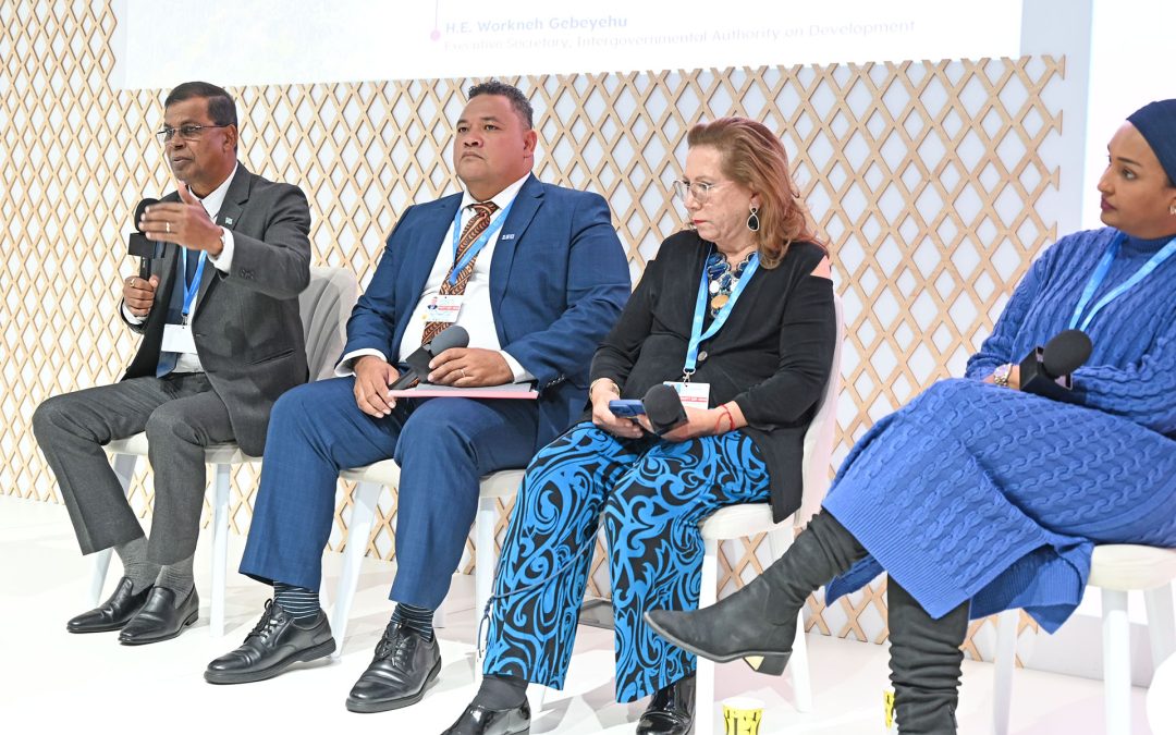 DPM PRASAD CO-HOSTS HIGH LEVEL DISCUSSION AT #COP29