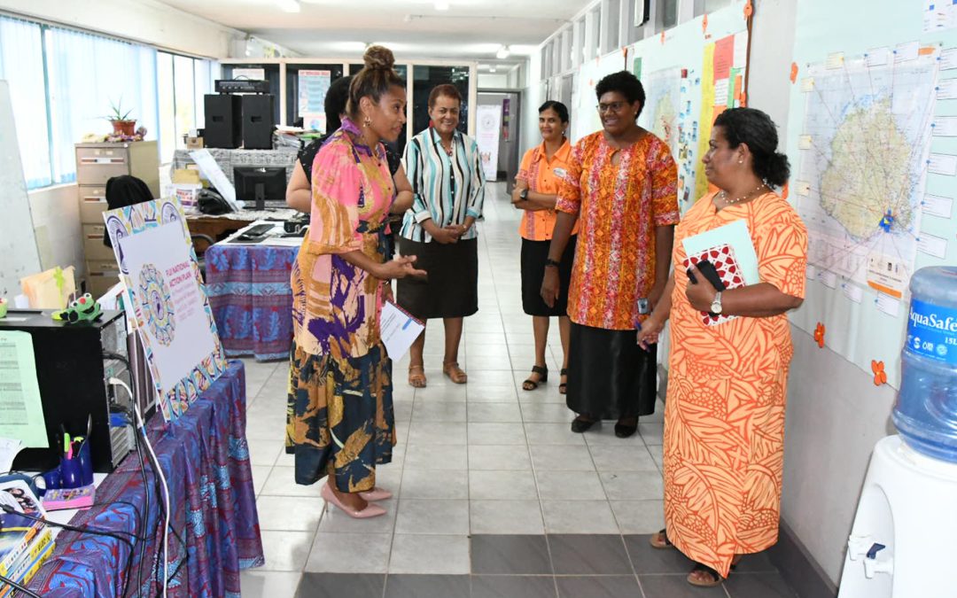 MINISTER TABUYA HOLDS DISCUSSIONS WITH STAFF ON MOVING MINISTRY FORWARD