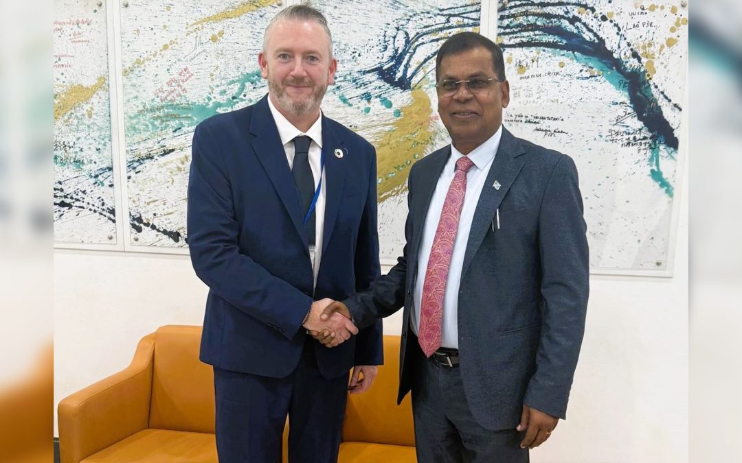 DPM PRASAD MEETS UNFPA REGIONAL DIRECTOR IN BANGKOK