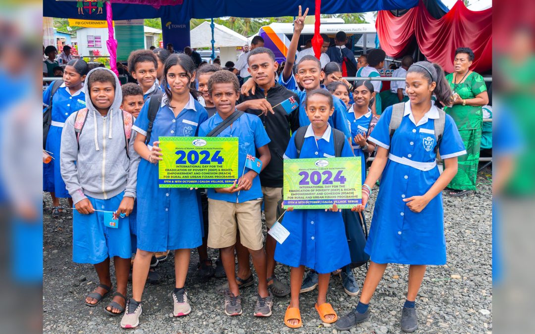 GOVERNMENT LEADS NATIONAL EFFORT AGAINST POVERTY AT IDEP EVENT IN SERUA