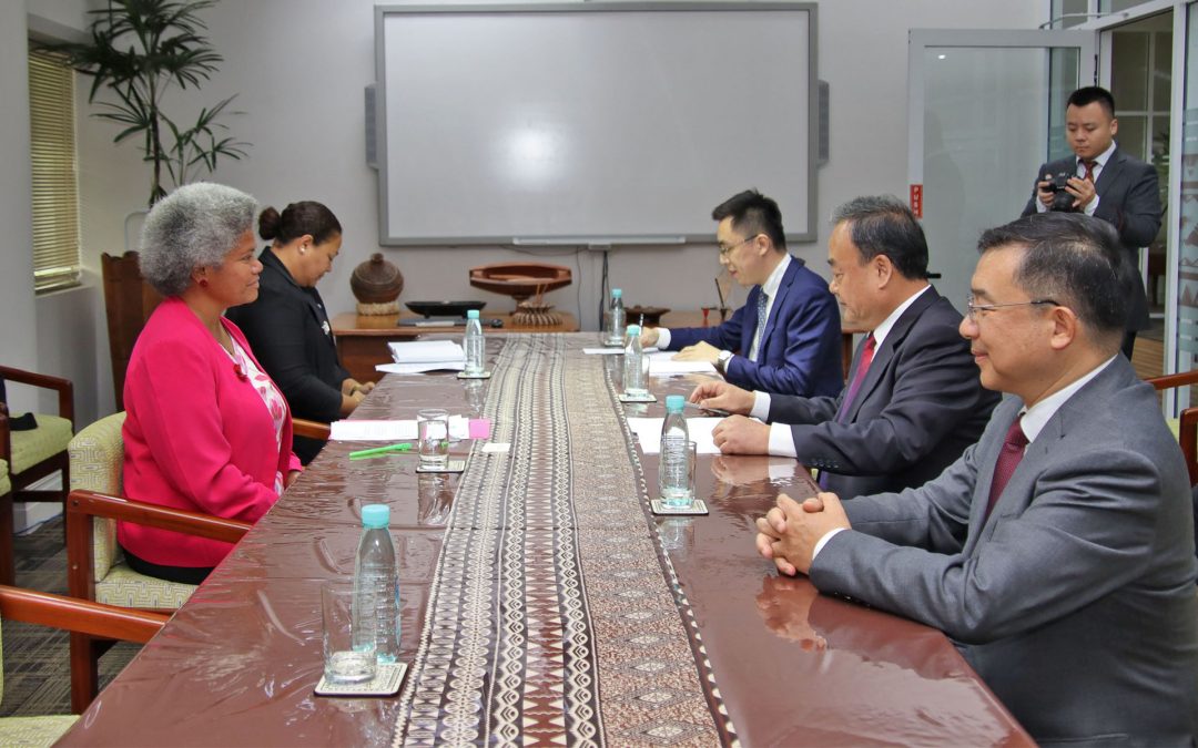 CHINESE DELEGATION VISIT FIJI TO DISCUSS DEVELOPMENT COOPERATION