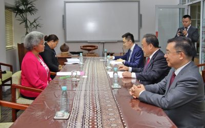 CHINESE DELEGATION VISIT FIJI TO DISCUSS DEVELOPMENT COOPERATION