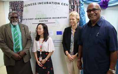 FIJI LAUNCHES FIRST-EVER AGRIBUSINESS INCUBATION CENTRE