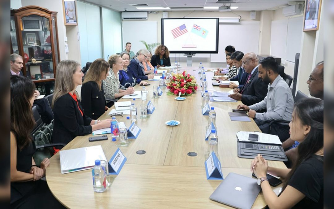 FIJI – USA EXPLORE AVENUES OF STRENGTHENING RELATIONS