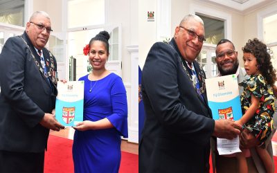 SEVEN INDIVIDUALS RECEIVE FIJIAN CITIZENSHIP