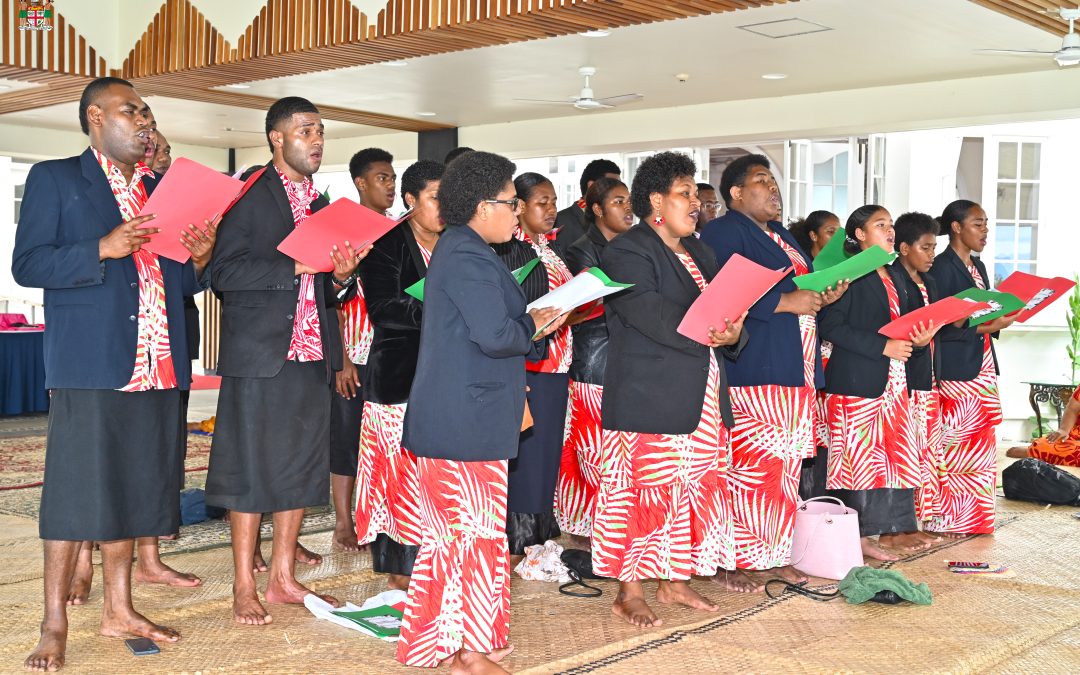 HEAD OF STATE RECEIVES WAINIMAKO CIRCUIT METHODIST YOUTH FELLOWSHIP GROUP