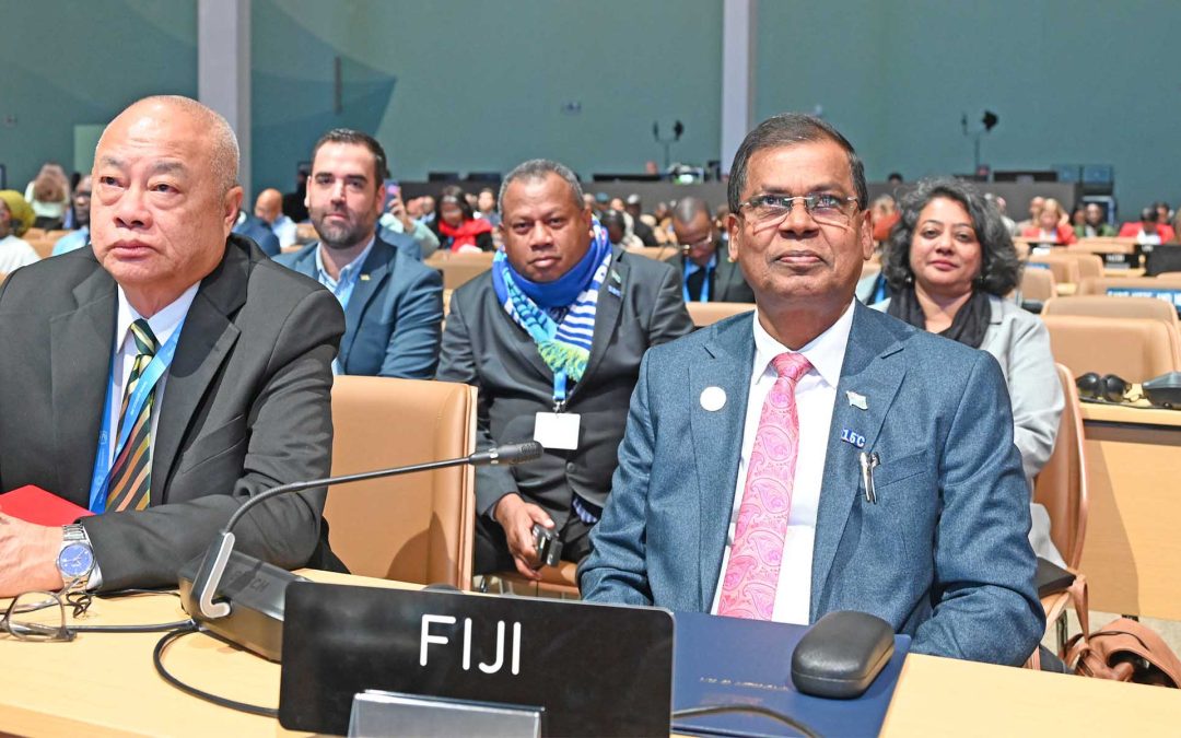 FIJI CALLS GLOBAL LEADERS TO UNITE IN UPHOLDING PARIS AGREEMENT THROUGH 1.5 DEGREES COMMITMENT