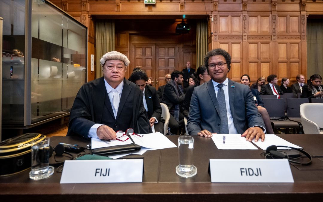 FIJI APPEALS TO THE WORLD COURT FOR CLIMATE JUSTICE