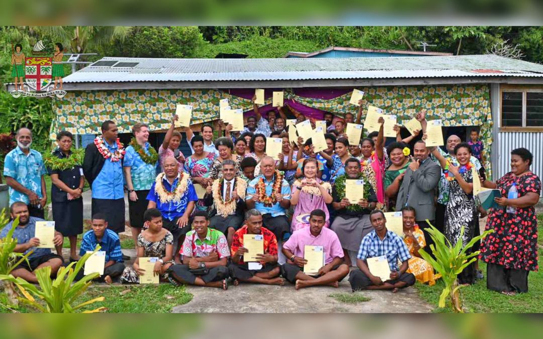 SOLOTAVUI VILLAGERS GRADUATE IN BOAT MASTER LICENSE TRAINING, MINISTER NAIVALURUA WRAPS UP KADAVU TOUR
