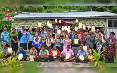SOLOTAVUI VILLAGERS GRADUATE IN BOAT MASTER LICENSE TRAINING, MINISTER NAIVALURUA WRAPS UP KADAVU TOUR