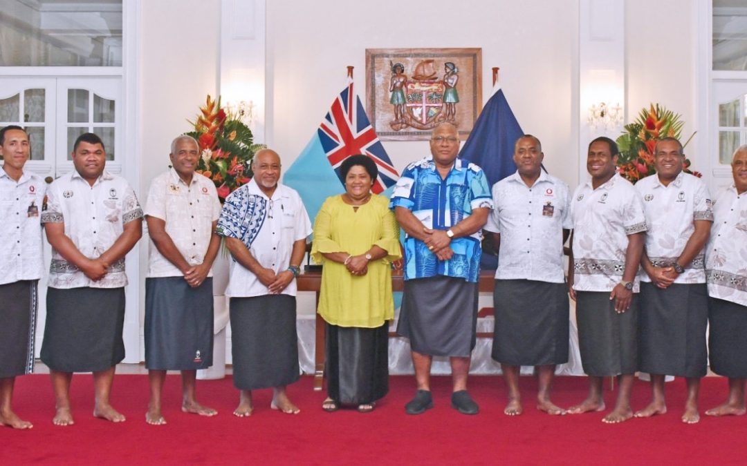 PRESIDENT KATONIVERE WELCOMES FSSRU AT STATE HOUSE
