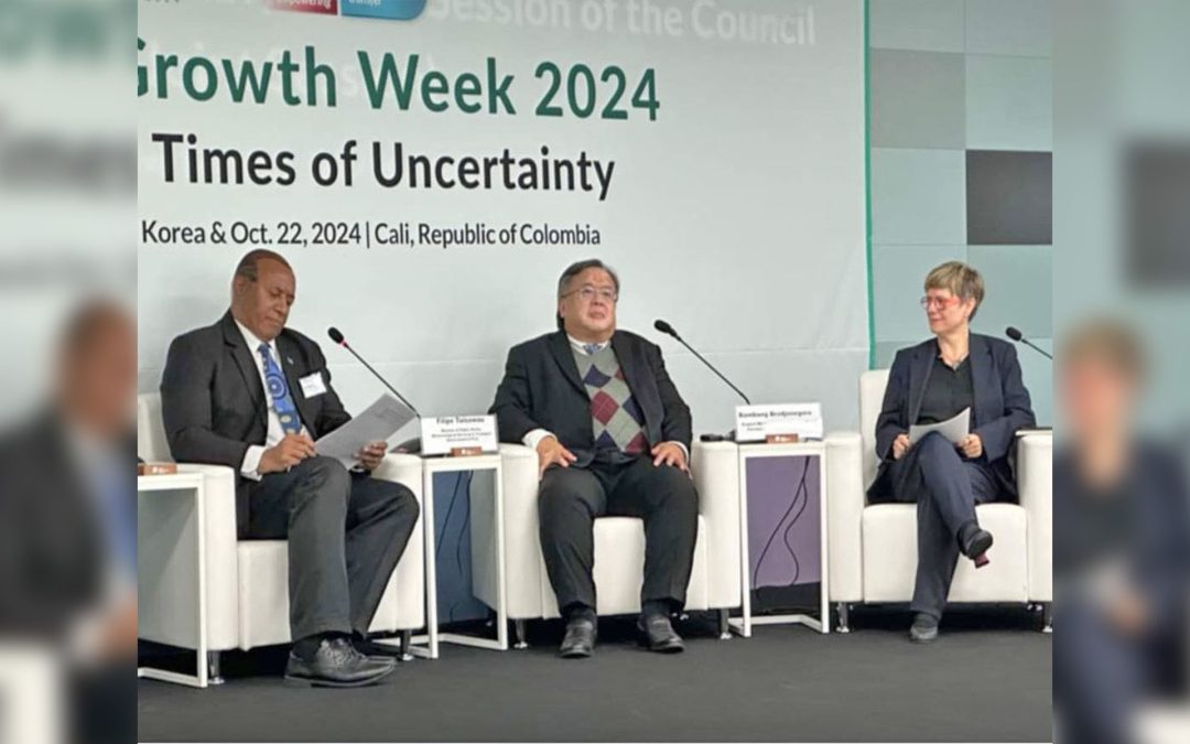 MINISTER TUISAWAU ATTENDS 13TH GGGI