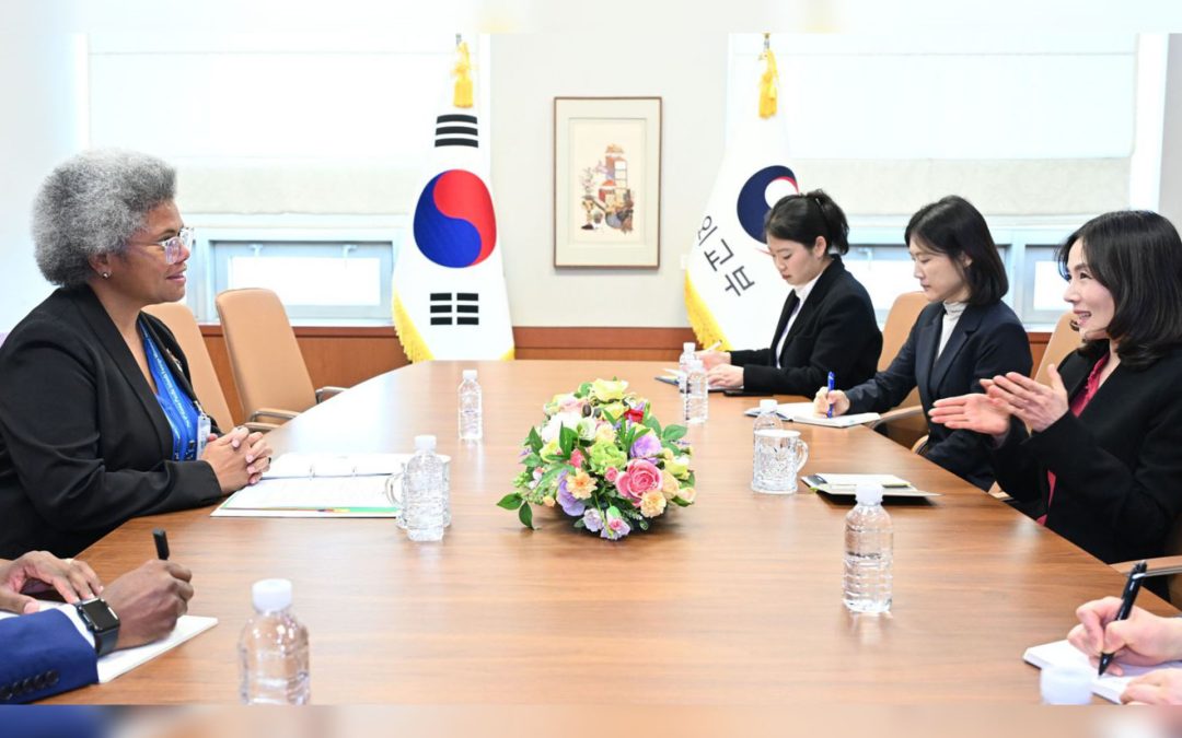 HON. QEREQERETABUA MEETS KOREA’S VICE FOREIGN MINISTER: FIJI-KOREA RELATIONS REAFFIRMED