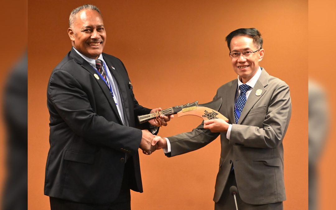 FIJI KEEN TO EXPLORE FORMAL BILATERAL ARRANGEMENTS WITH SINGAPORE IN DRR