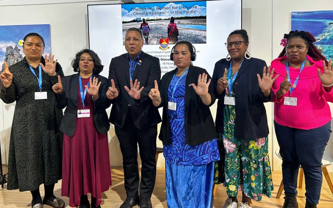 FIJI’S GENDER MINISTERIAL TEAM ADVOCATES FOR WOMEN’S EMPOWERMENT AT COP29