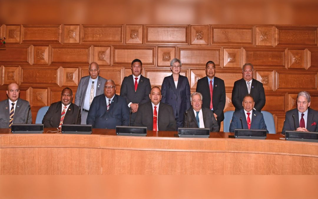 PACIFIC LEADERS DISCUSS PEACE & SECURITY