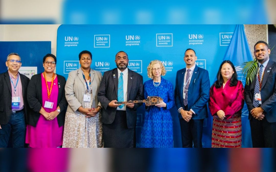 FIJI DEEPENS STRATEGIC PARTNERSHIP WITH UNEP AT UNEA-7
