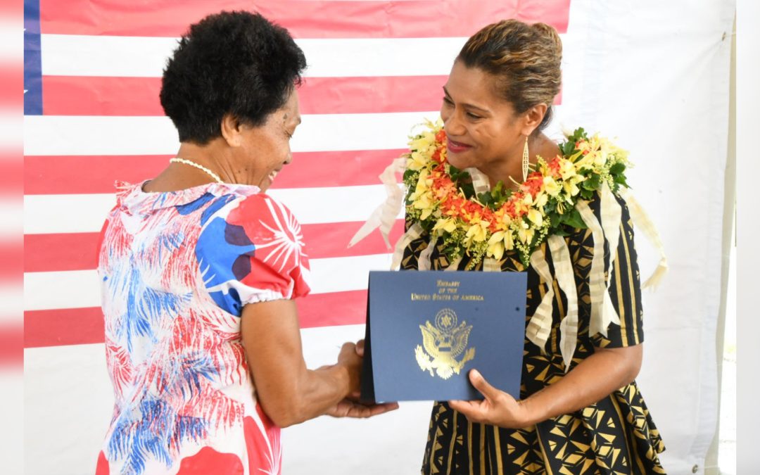 MINISTER TABUYA OFFICIATES AT THE GRADUATION CEREMONY FOR ACADEMY FOR WOMEN ENTREPRENEURS