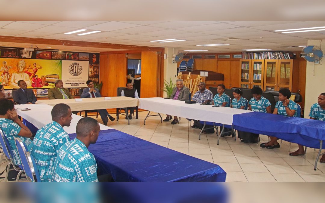 GOVERNMENT OF FIJI AND INDIA FAREWELL FIJIAN YOUTH DELEGATION TO INDIA
