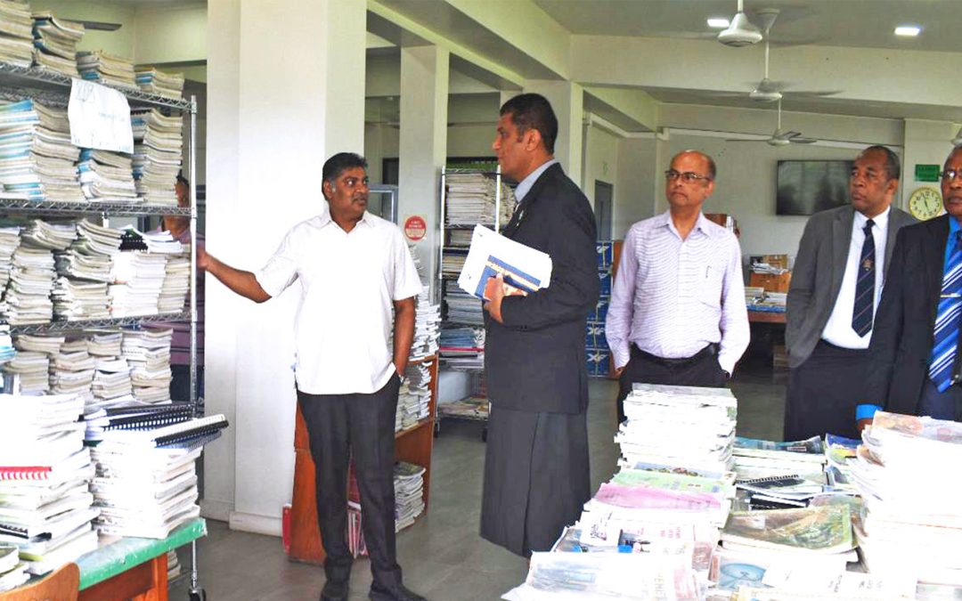 VISITATIONS TO SCHOOLS BEGINS