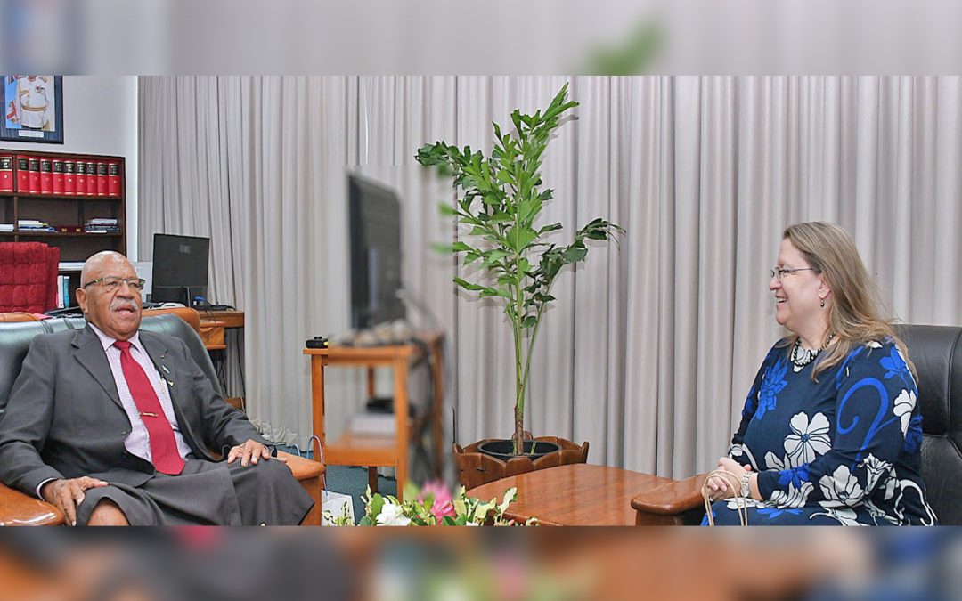 FIJI AND THE UNITED STATES RENEW COMMITMENT TO ADVANCE SHARED VALUES AND PRIORITIES